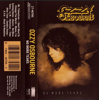 Ozzy Osbourne – No More Tears, Cassette