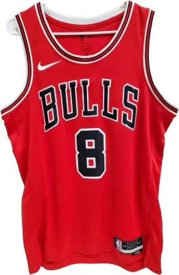 Nike Swingman Chicago Bulls  Zach LaVine Basketball Jersey (918)