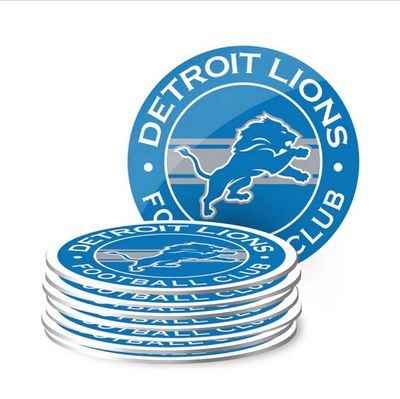 NFL Coaster Set (8 Pack) - Detroit Lions