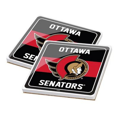 NHL Ceramic Coaster Set (2 Pack) - Ottawa Senators