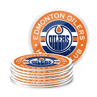 NHL Coaster Set (8 Pack) - Edmonton Oilers