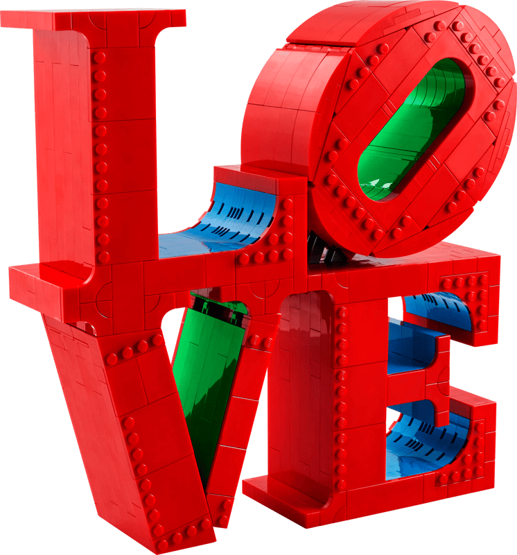 LEGO Art Robert Indiana's "LOVE" (NEW) (31214) (606)