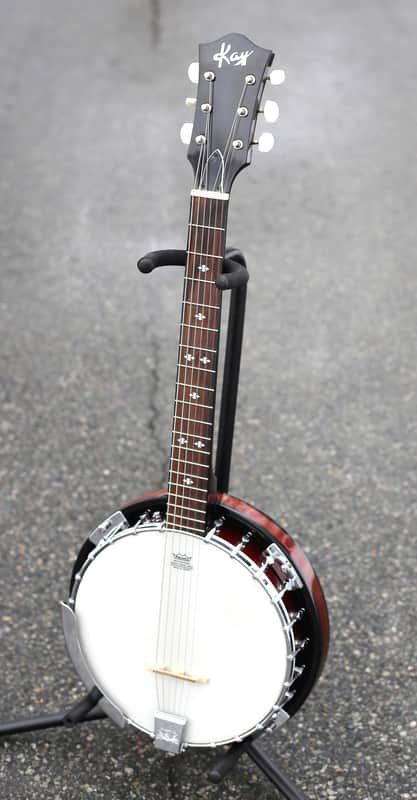 Kay Six String Banjo Tobacco Finish (933)