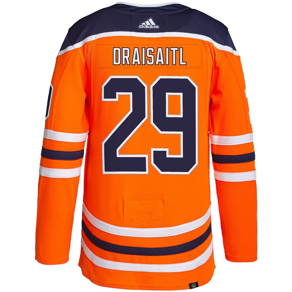 Adidas Primegreen Leon Draisaitl Edmonton Oilers Hockey Jersey (437)