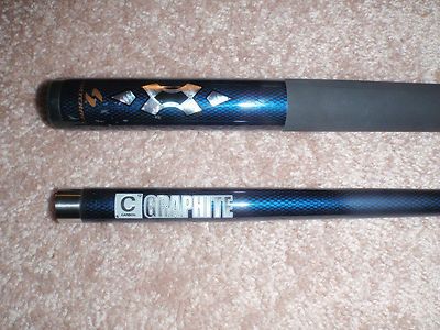 Sportscraft Carbon Graphite Blue Pool Cue *Final Sale Needs Tip* (SC25) (372)