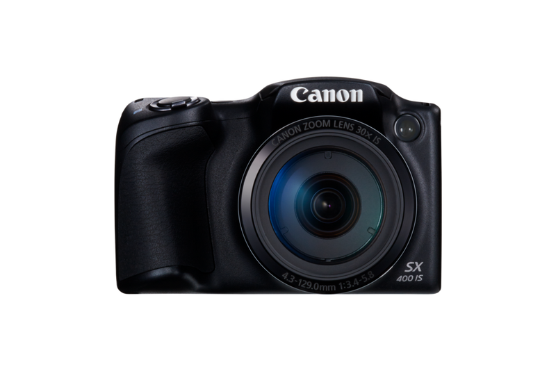 Canon SX400IS Camera W/Charger/4 Batteries (445)