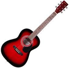 Denver 3/4 Red Acoustic Guitar w/Gig Bag
