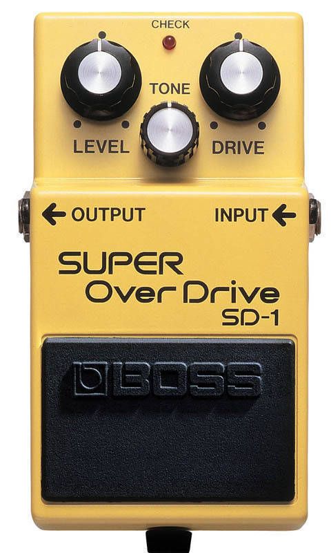 Boss Super OverDrive SD-1 Guitar Pedal (458) *Final Sale Output Jack*