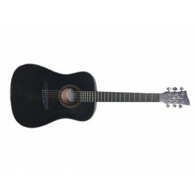 Jay Turser 3/4 Size Black Acoustic Guitar