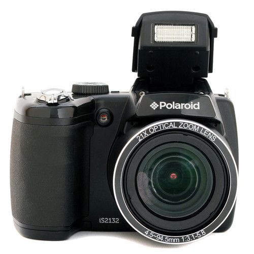 Polaroid iS2132 Point and Shoot Camera W/Bag (619)