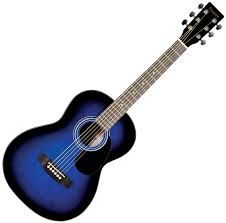 Denver 3/4 Blue Acoustic Guitar w/Gig Bag