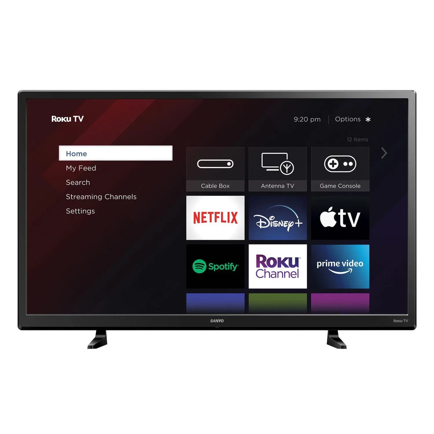 Sanyo 32" Roku Smart TV W/Rem