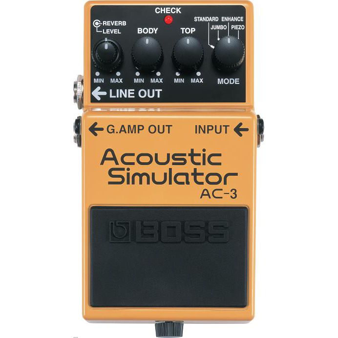 Boss Acoustic Simulator AC-3 Guitar Pedal (458)