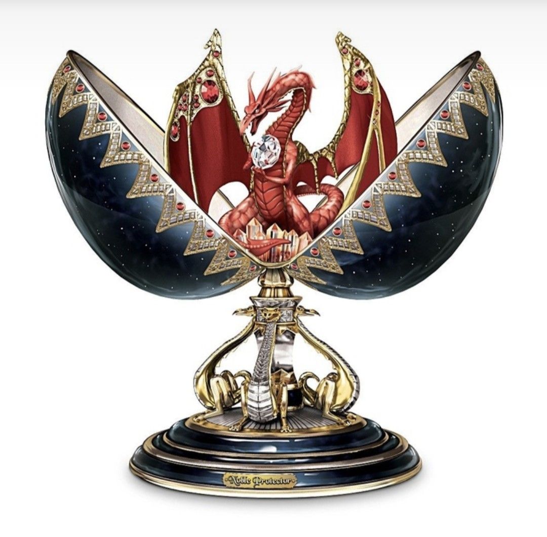 Noble Protector Dragon Figure "Crystal Guardians" By Ardleigh Elliott No. A2779