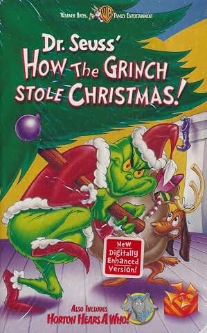 How the Grinch Stole Christmas!, VHS