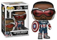 Funko POP! Marvel Studios The Falcon and The Winter Soldier - Captain America #814