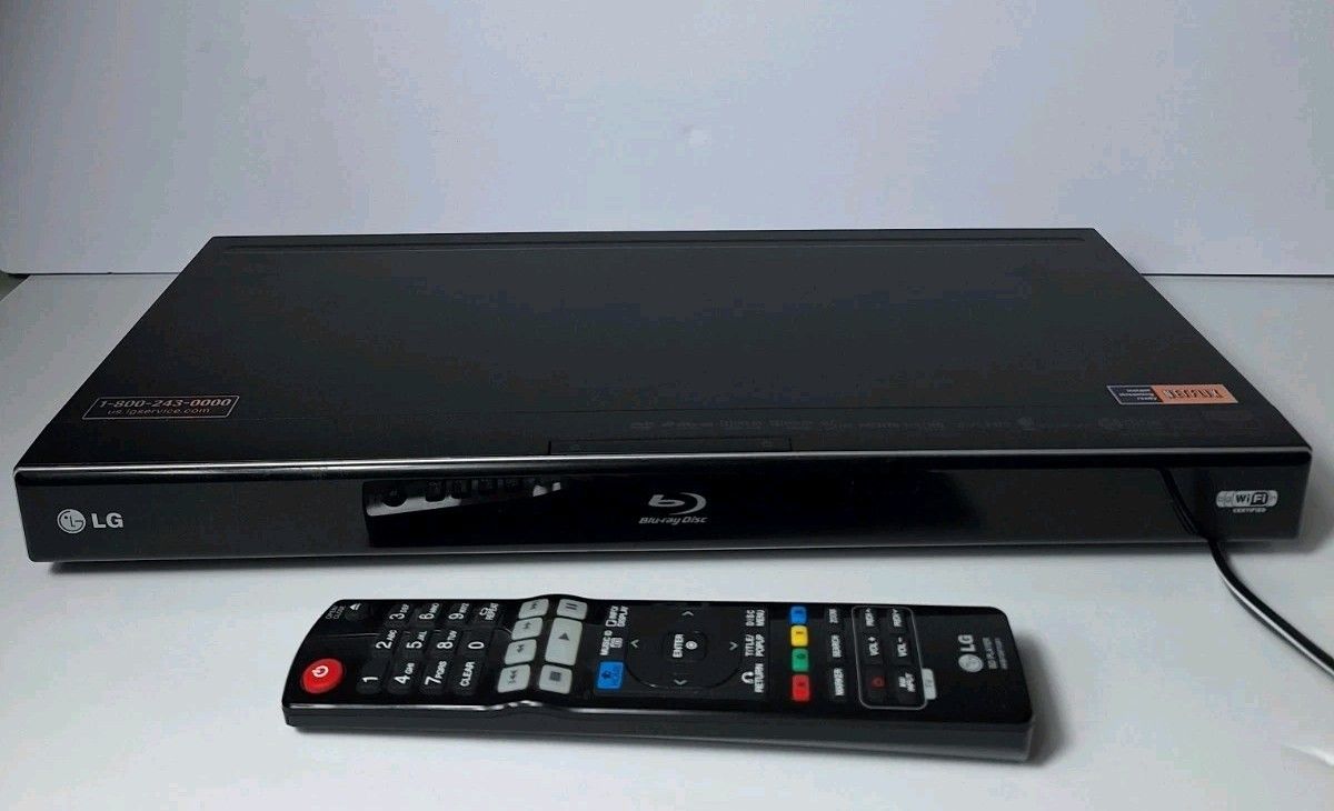 LG BD570C Bluray Player W/Rem (322)