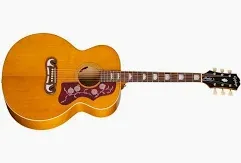 Epiphone EJ-200CE Acoustic Electric Guitar W/Gator Case