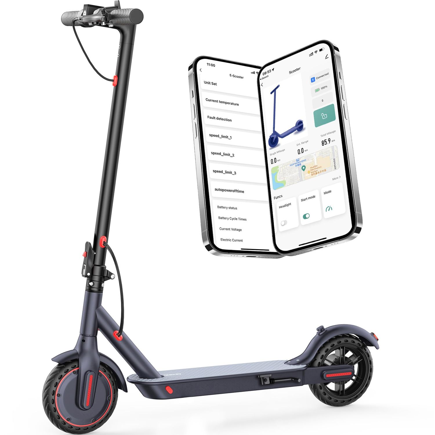 Qlaway K078L Electric Scooter W/Charger