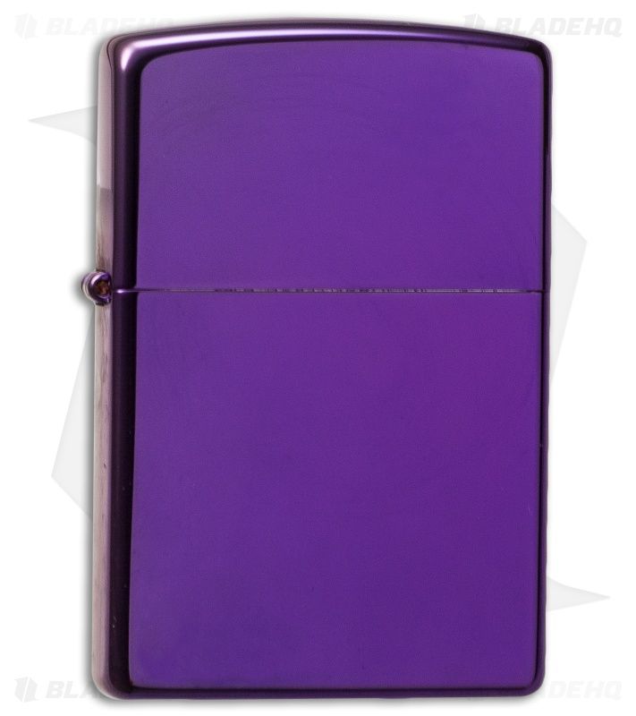 Zippo Abyss Purple Chrome Lighter (712)