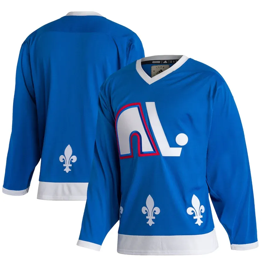 Adidas Team Classics Quebec Nordiques Hockey Jersey (594)