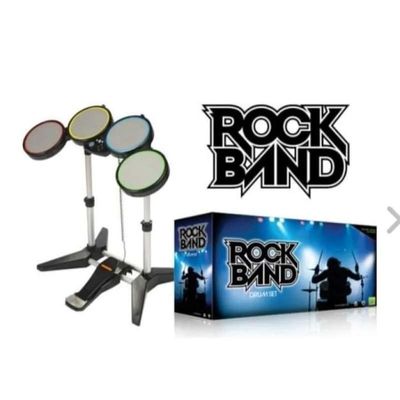 Harmonix Rock Band Wired Drum Set Controller, Xbox 360