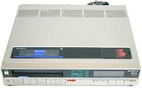 Sony SL20 Betamax VCR N/Rem