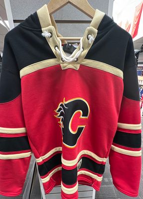 Old Time Hockey Calgary Falmes Hockey Hoodie