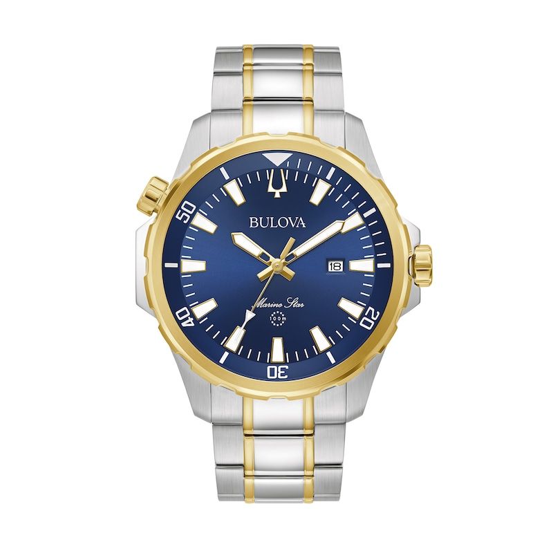 Bulova Marine Star Two Tone Watch (98B384)  (835)