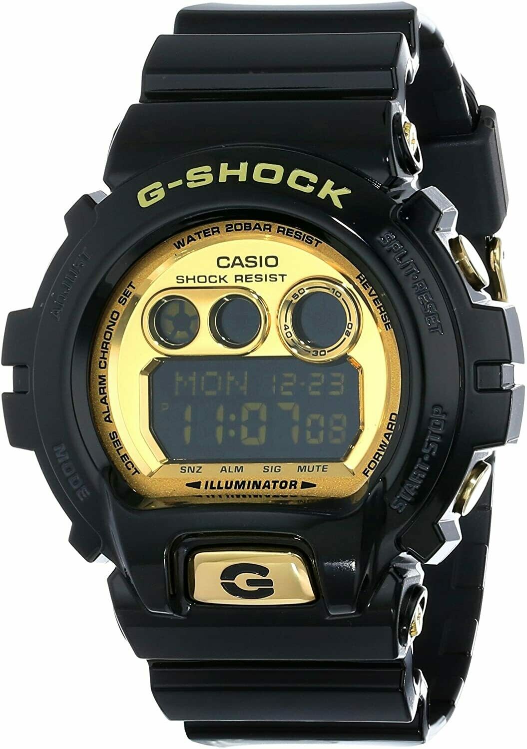 Casio G-SHOCK Automatic Black and Gold Watch
