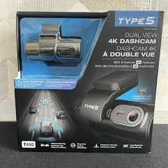 Type S T402 4K Dashcam  W/AI-Powered Driver Assistance