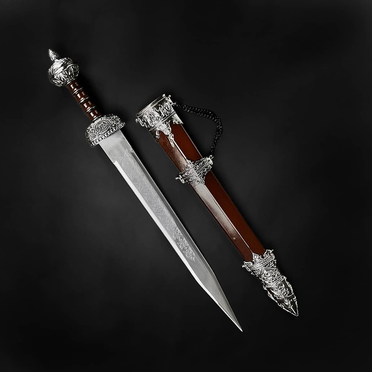Knights Collection 31" Roman Julius Caesar Short Sword (418)