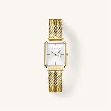 Rosefield Octagon XS Gold Tone Womens' Watch *Final Sale, Battery*