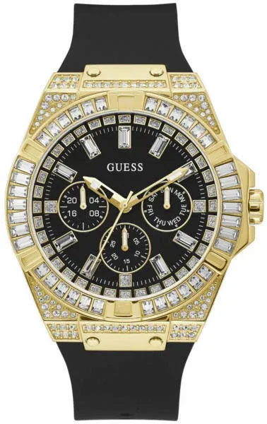 Guess Zeus Chronograph Black Mens Watch (232)