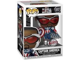 Funko POP! Marvel Studios The Falcon and The Winter Soldier - Captain America #817 (Special Edition)