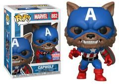 Funko POP! Marvel - Capwolf #882 (2021 Funko Summer Convention Limited Edition Exclusive)