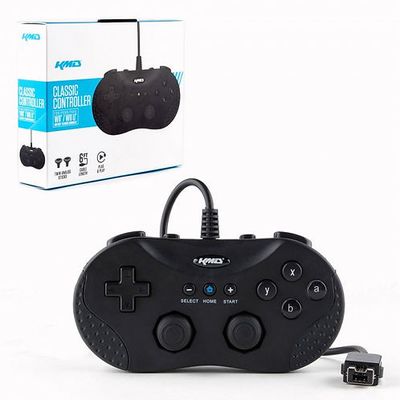 KMD- Classic Controller Wii/WiiU (Black)