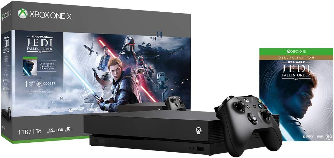 Xbox One X Star Wars: Jedi Fallen Order Bundle Console , 1TB (CIB)