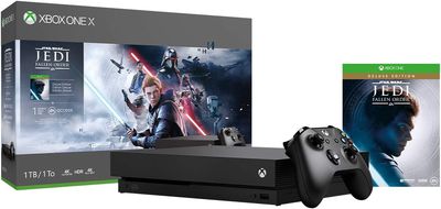 Xbox One X Star Wars: Jedi Fallen Order Bundle Console , 1TB (CIB)