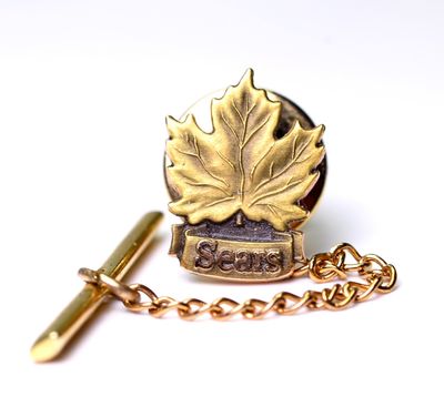 Sears 10k Plated Tie Pin (301)