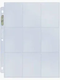 Ultra Pro Silver Series 9-Pocket Pages