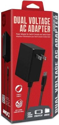 Armor 3 Nintendo Switch/Switch Lite AC Adapter (6ft)