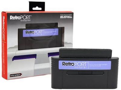 Retro-Bit Retro Port Adapter - SNES and RDP (Play NES on SNES)