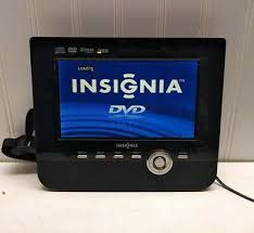 Insignia NS-D7DVD Dual Screen Portable DVD Player W/Rem