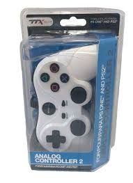 TTX - Wired Analog Controller 2 (PS1/PS2) White