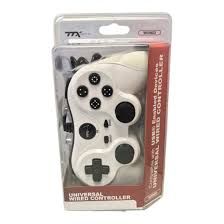 TTX- Wired USB Controller PS3/PC (White)