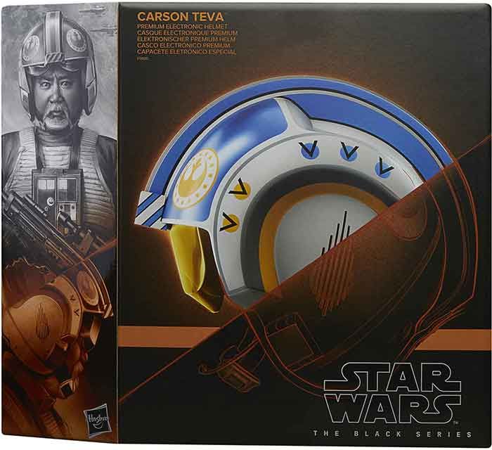 Star Wars The Black Series Life Size Prop Replica - Carson Teva Helmet (996)