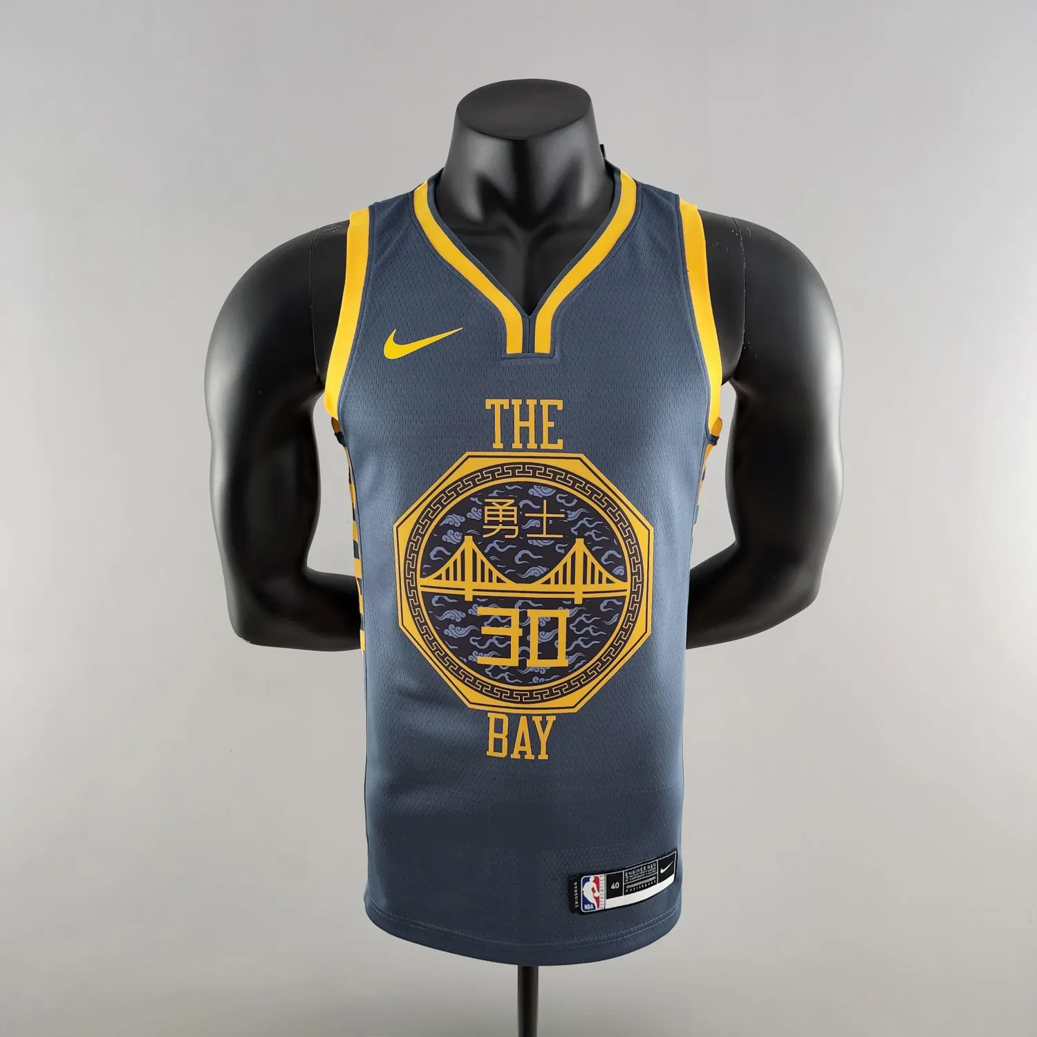 Nike San Francisco Golden State Warriors Steph Curry Basketball Jersey