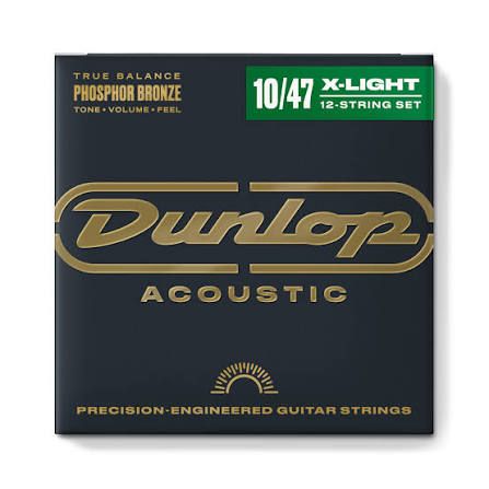 Dunlop Acoustic Phosphor Bronze 12 String Set - X Light
