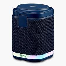 iHome iPBT50 Dual Wireless Charging Bluetooth Speaker (014)